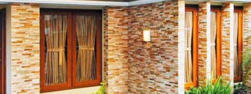 Memukau! Teras Rumah Minimalis Batu Alam: Sentuhan Alamiah yang Elegan dan Modern