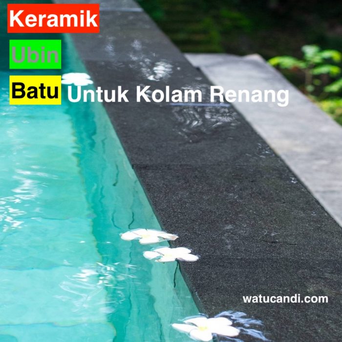 Memilih Batu Alam Terbaik: Panduan Lengkap Jenis Batu Alam untuk Kolam Renang Minimalis Anda